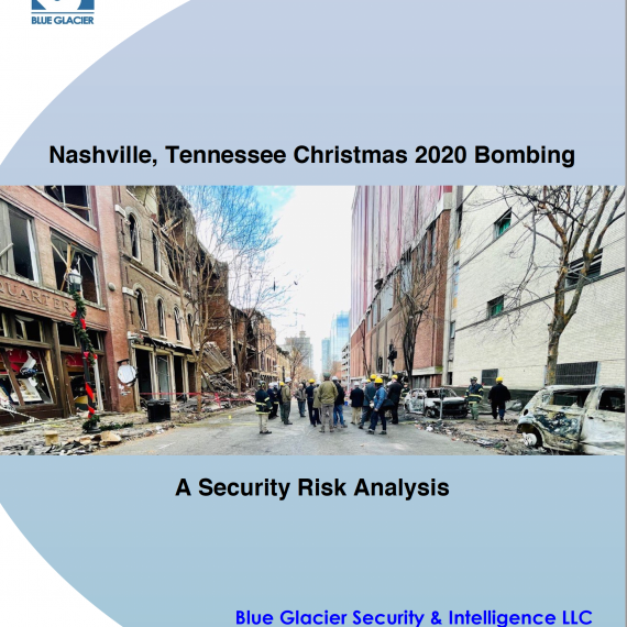 Blue Glacier Nashville Bombing Report Cover